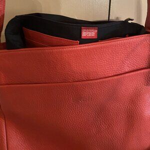 Original CREE - Full Grain Leather Cross Body Tote. Statement Bag